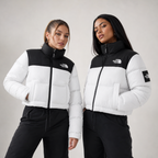 Women's Nuptse Short Jacket – Snow White