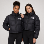 Women's Nuptse Short Jacket – Black