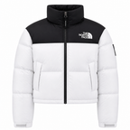 Women's Nuptse Short Jacket – Snow White