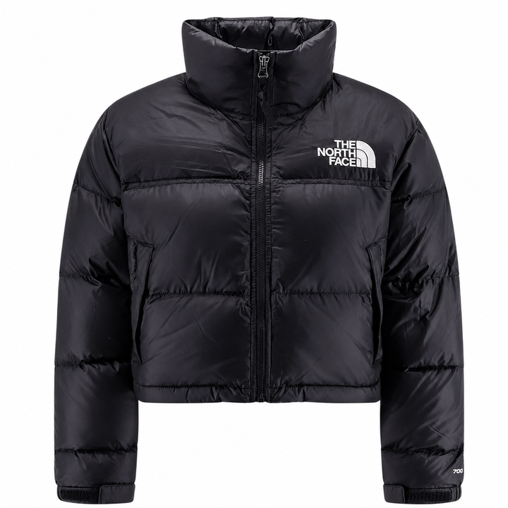 Women's Nuptse Short Jacket – Black