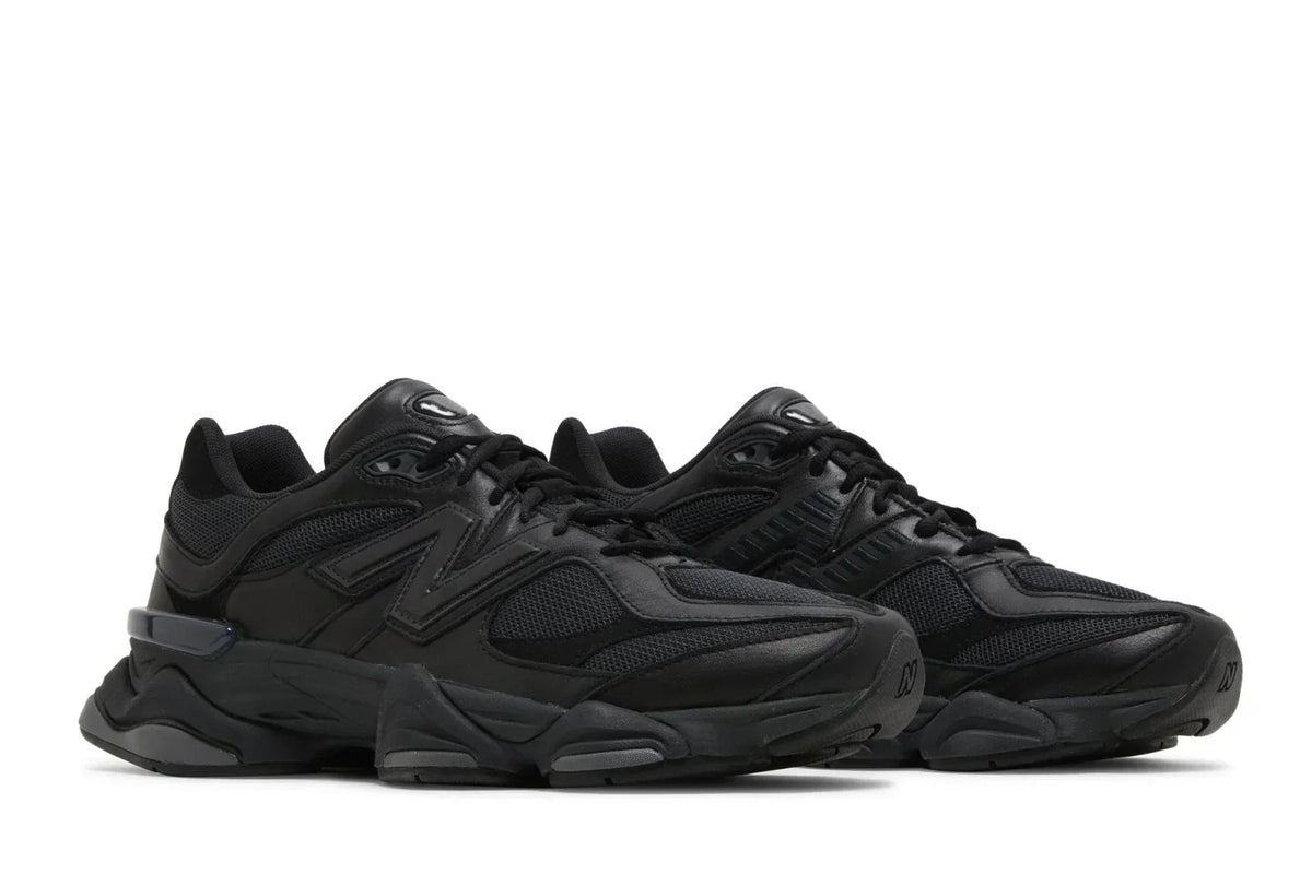 9060 "Triple Black Suede Patent"